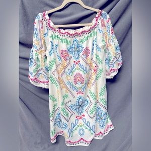 Flying tomato shirt dress